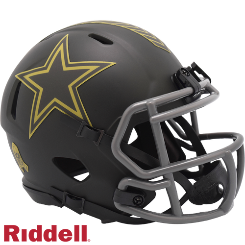 Dallas Cowboys Helmet Riddell Replica Mini Speed Style Salute To Service 2025 - 6