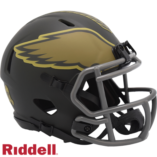Philadelphia Eagles Helmet Riddell Replica Mini Speed Style Salute To Service 2025 - 6