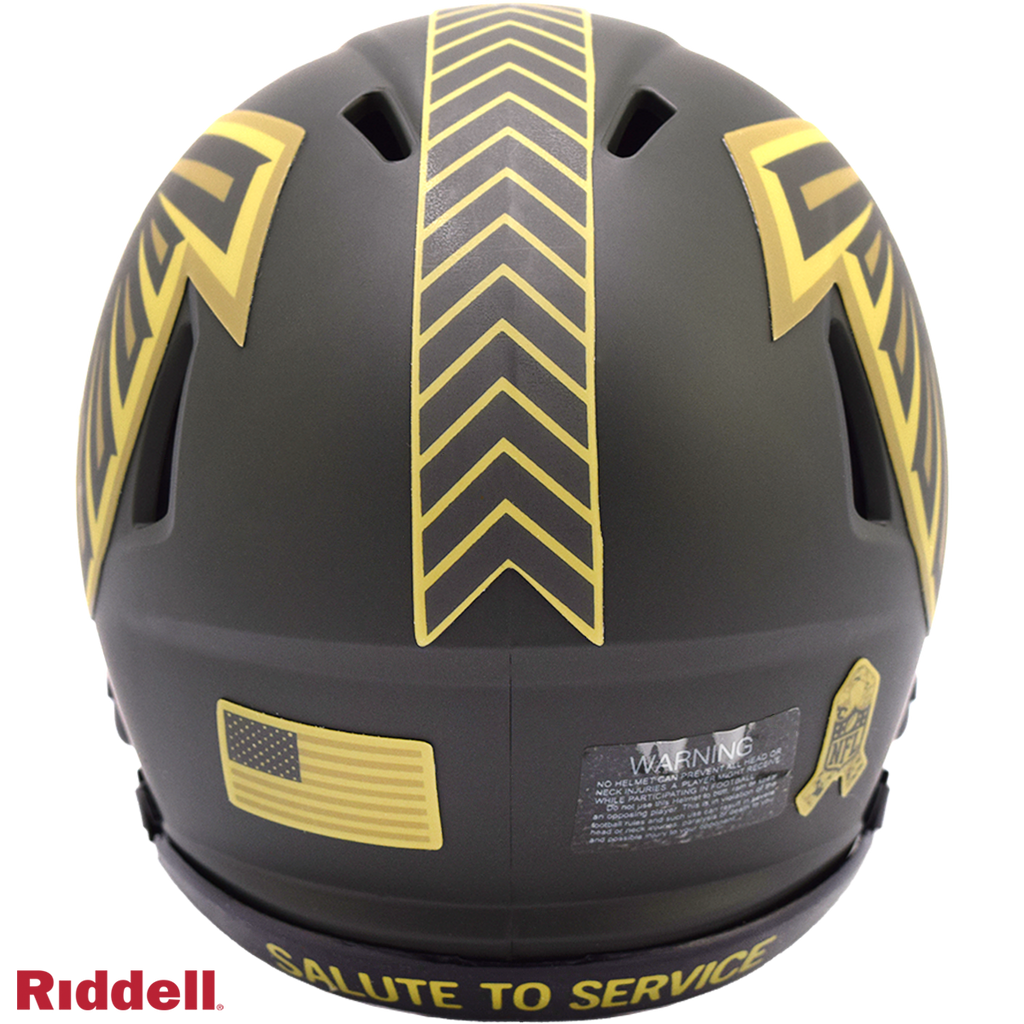 Atlanta Falcons Helmet Riddell Replica Mini Speed Style Salute To Service 2025 - 6