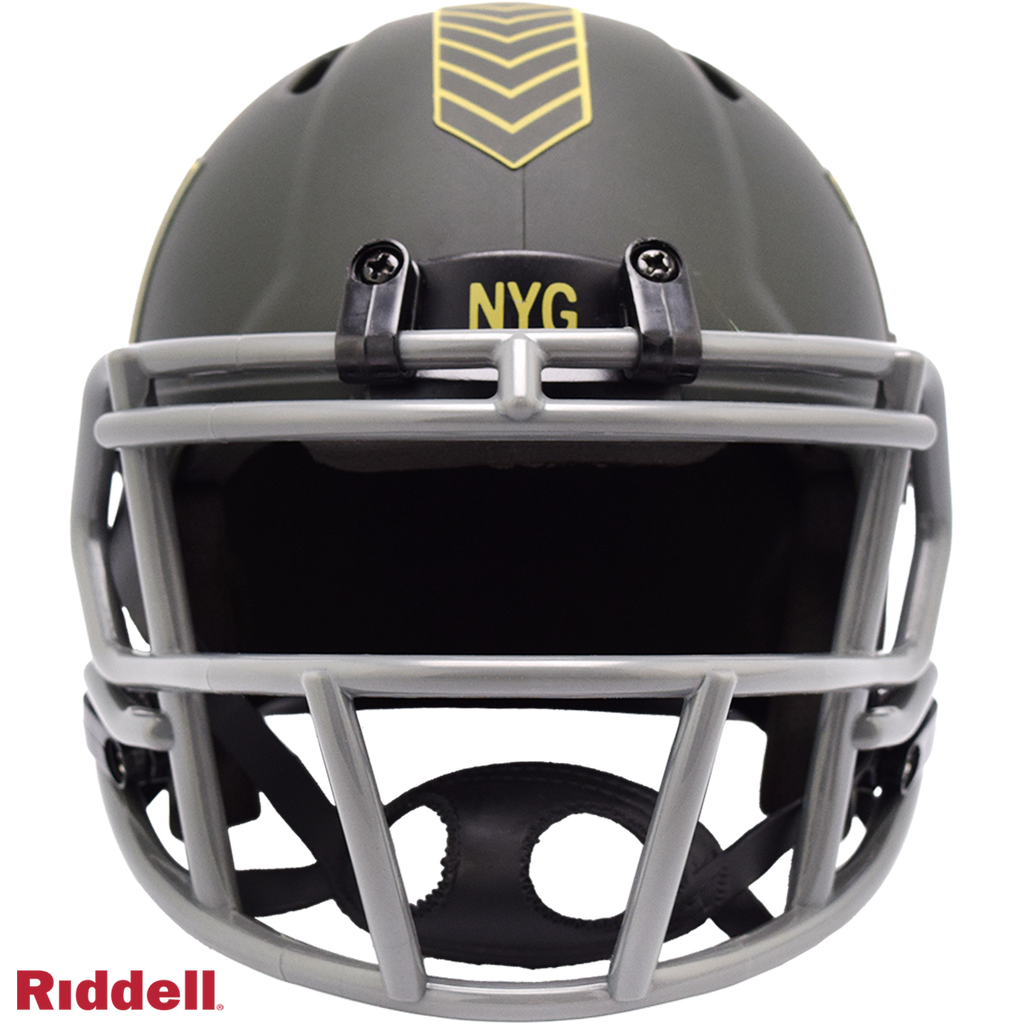 New York Giants Helmet Riddell Replica Mini Speed Style Salute To Service 2025 - 6