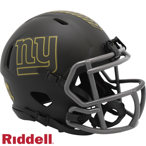 New York Giants Helmet Riddell Replica Mini Speed Style Salute To Service 2025 - 6