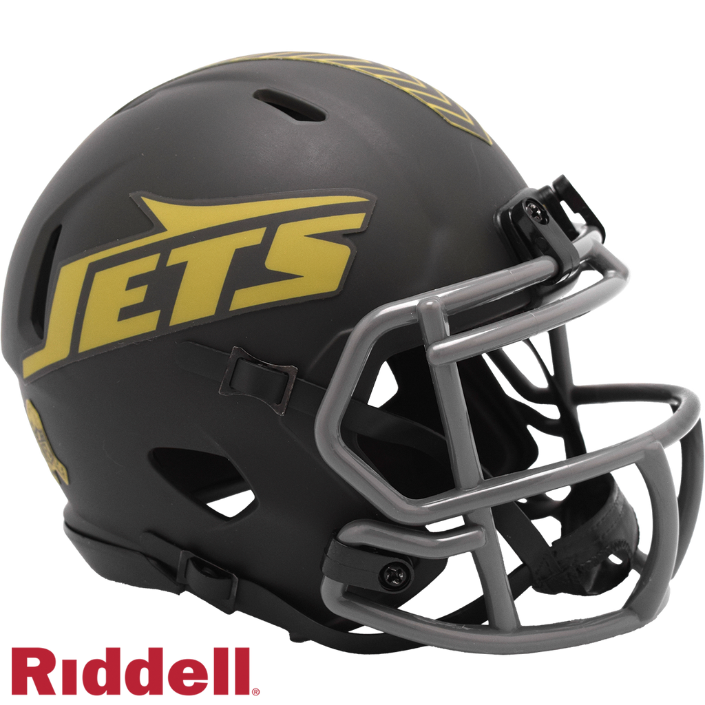 New York Jets Helmet Riddell Replica Mini Speed Style Salute To Service 2025 - 6