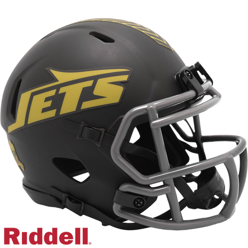 New York Jets Helmet Riddell Replica Mini Speed Style Salute To Service 2025 - 6