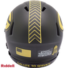 Green Bay Packers Helmet Riddell Replica Mini Speed Style Salute To Service 2025 - 6
