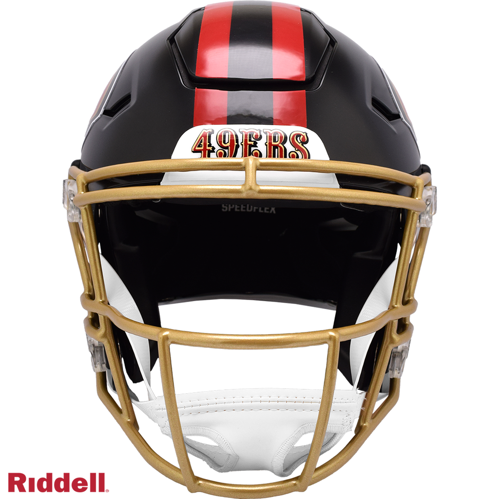 San Francisco 49ers Helmet Riddell Authentic Full Size SpeedFlex Style Rivalry Alternate 2025 - Special Order - 13