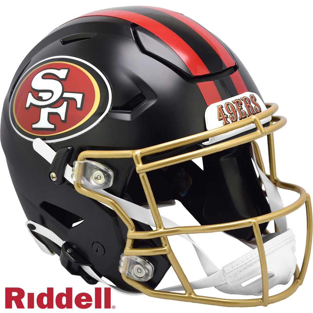 San Francisco 49ers Helmet Riddell Authentic Full Size SpeedFlex Style Rivalry Alternate 2025 - Special Order - 13
