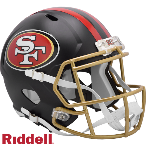 San Francisco 49ers Helmet Riddell Replica Full Size Speed Style Rivalry Alternate 2025 - Riddell
