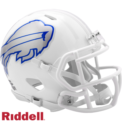 Buffalo Bills Helmet Riddell Replica Mini Speed Style Rivalry Alternate 2025 Periodic Restock - Riddell