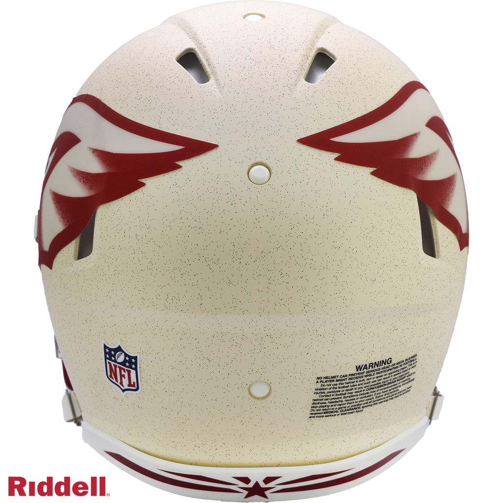 Arizona Cardinals Helmet Riddell Authentic Full Size Speed Style Rivalry Alternate 2025 - Special Order - 9
