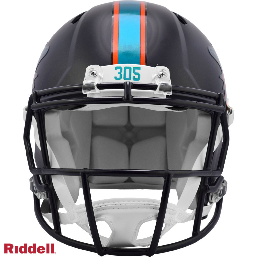 Miami Dolphins Helmet Riddell Authentic Full Size Speed Style Rivalry Alternate 2025 - Special Order - 9