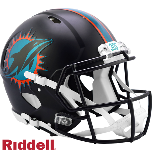 Miami Dolphins Helmet Riddell Authentic Full Size Speed Style Rivalry Alternate 2025 - Special Order - 9
