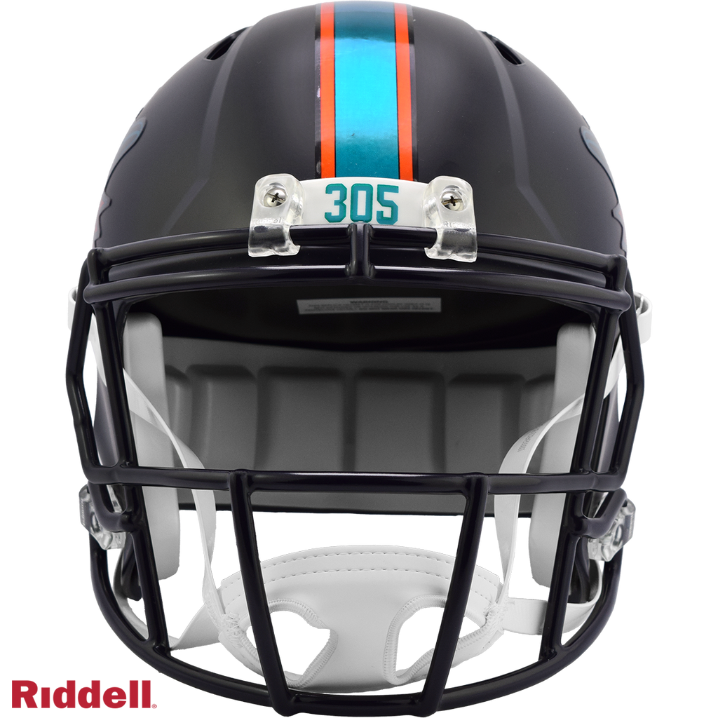 Miami Dolphins Helmet Riddell Replica Full Size Speed Style Rivalry Alternate 2025 - 13