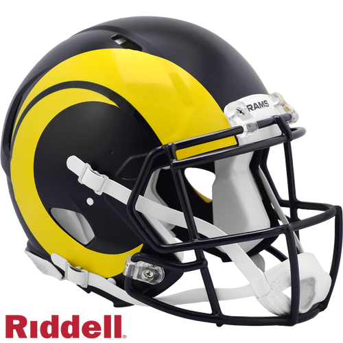Los Angeles Rams Helmet Riddell Authentic Full Size Speed Style Rivalry Alternate 2025 - Special Order - 9