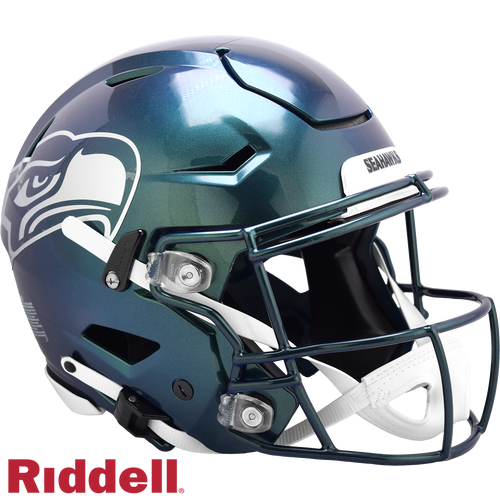 Seattle Seahawks Helmet Riddell Authentic Full Size SpeedFlex Style Rivalry Alternate 2025 - Special Order - 13