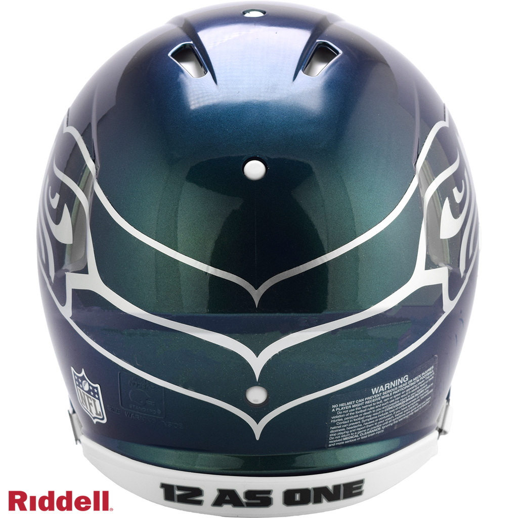 Seattle Seahawks Helmet Riddell Authentic Full Size Speed Style Rivalry Alternate 2025 - Special Order - 9