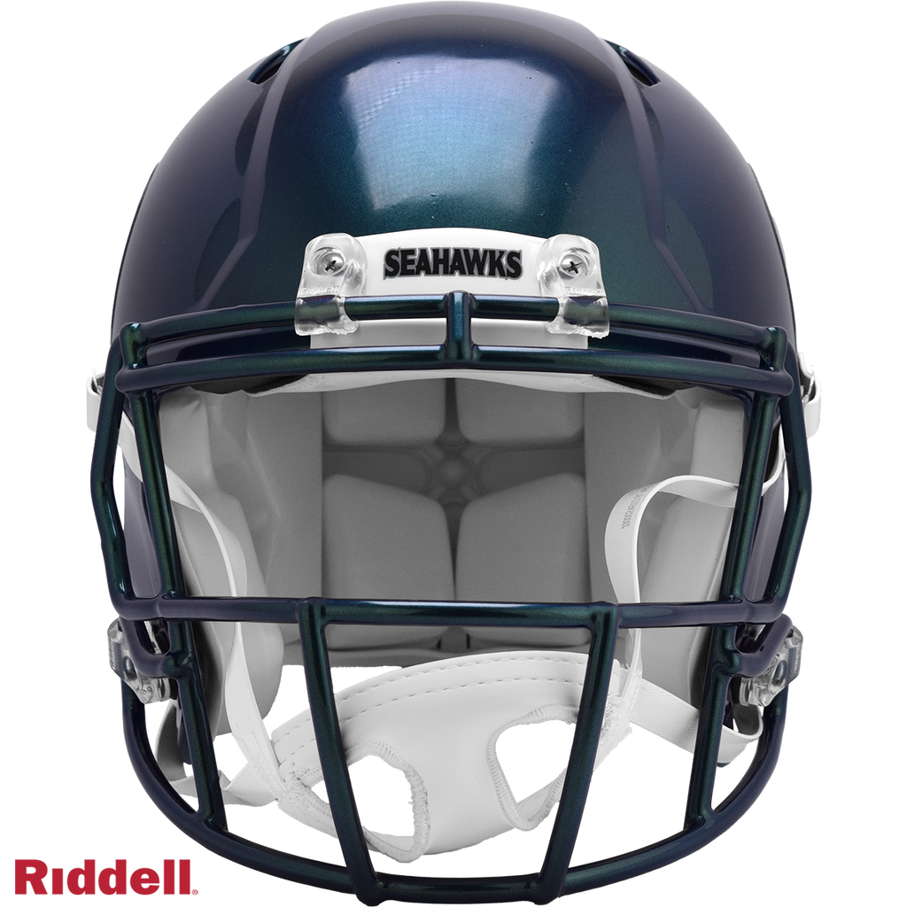 Seattle Seahawks Helmet Riddell Authentic Full Size Speed Style Rivalry Alternate 2025 - Special Order - 9