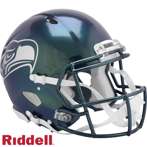 Seattle Seahawks Helmet Riddell Authentic Full Size Speed Style Rivalry Alternate 2025 - Special Order - 9