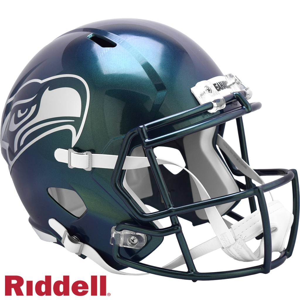 Seattle Seahawks Helmet Riddell Replica Full Size Speed Style Rivalry Alternate 2025 - 13