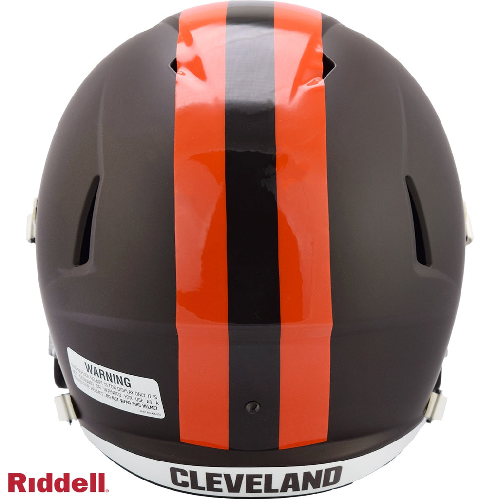 Cleveland Browns Helmet Riddell Replica Full Size Speed Style On-Field Alternate 2025 - Special Order - 13