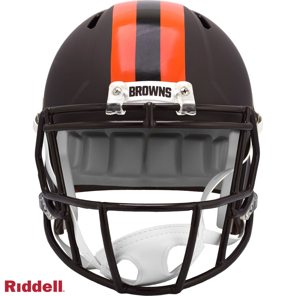 Cleveland Browns Helmet Riddell Replica Full Size Speed Style On-Field Alternate 2025 - Special Order - 13