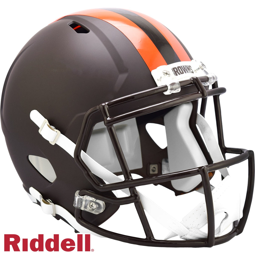 Cleveland Browns Helmet Riddell Replica Full Size Speed Style On-Field Alternate 2025 - Special Order - 13