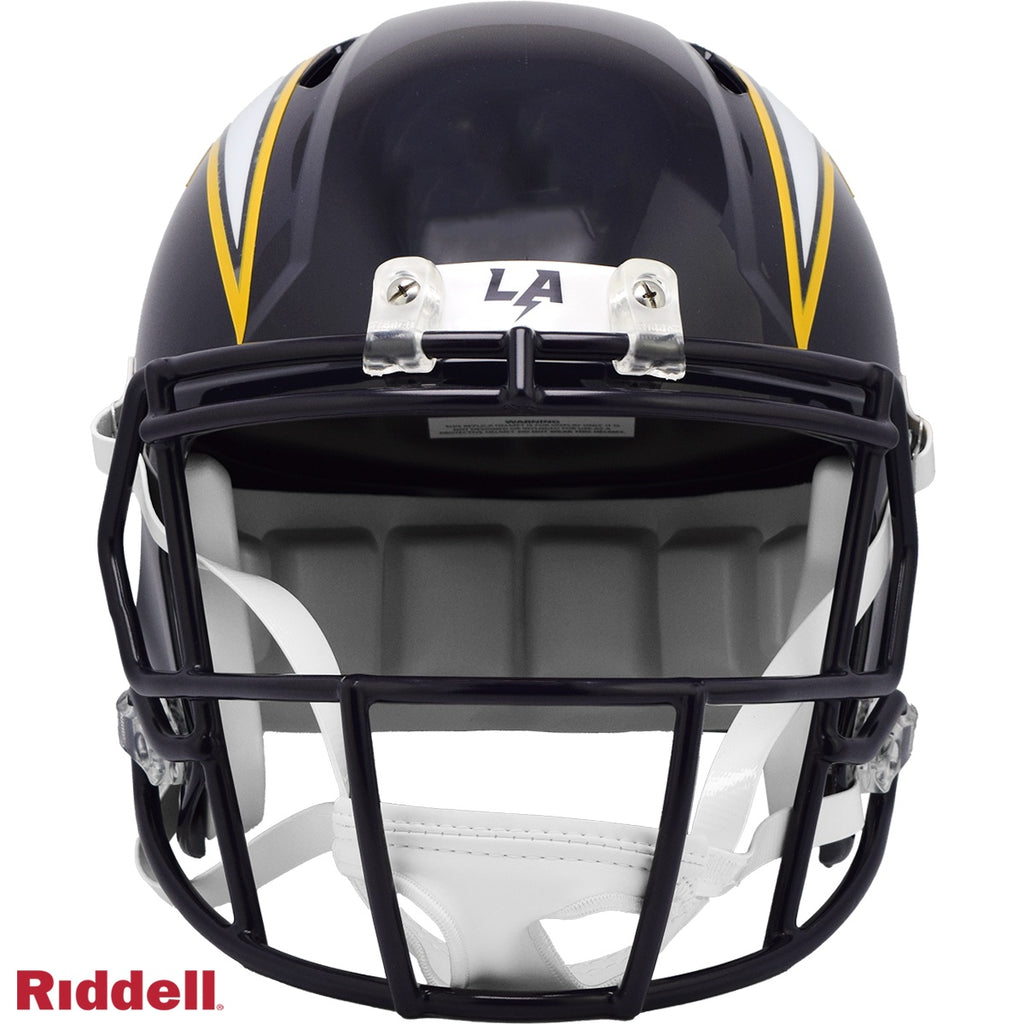 Los Angeles Chargers Helmet Riddell Replica Full Size Speed Style On-Field Alternate 2025 - Special Order - 13