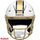New Orleans Saints Helmet Riddell Authentic Full Size SpeedFlex Style On-Field Alternate 2025 - Special Order - 13