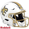 New Orleans Saints Helmet Riddell Authentic Full Size SpeedFlex Style On-Field Alternate 2025 - Special Order - 13