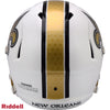 New Orleans Saints Helmet Riddell Replica Full Size Speed Style On-Field Alternate 2025 - Special Order - 13