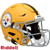 Pittsburgh Steelers Helmet Riddell Authentic Full Size SpeedFlex Style On-Field Alternate 2025 - Special Order - 13