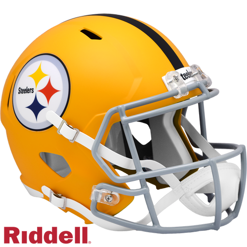 Pittsburgh Steelers Helmet Riddell Replica Full Size Speed Style On-Field Alternate 2025 - Special Order - 13