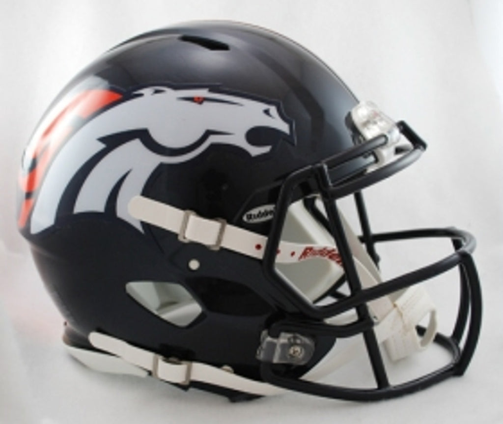 Denver Broncos Helmet Riddell Authentic Full Size Speed Style - Riddell