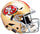 San Francisco 49ers Helmet Riddell Authentic Full Size SpeedFlex Style - Riddell