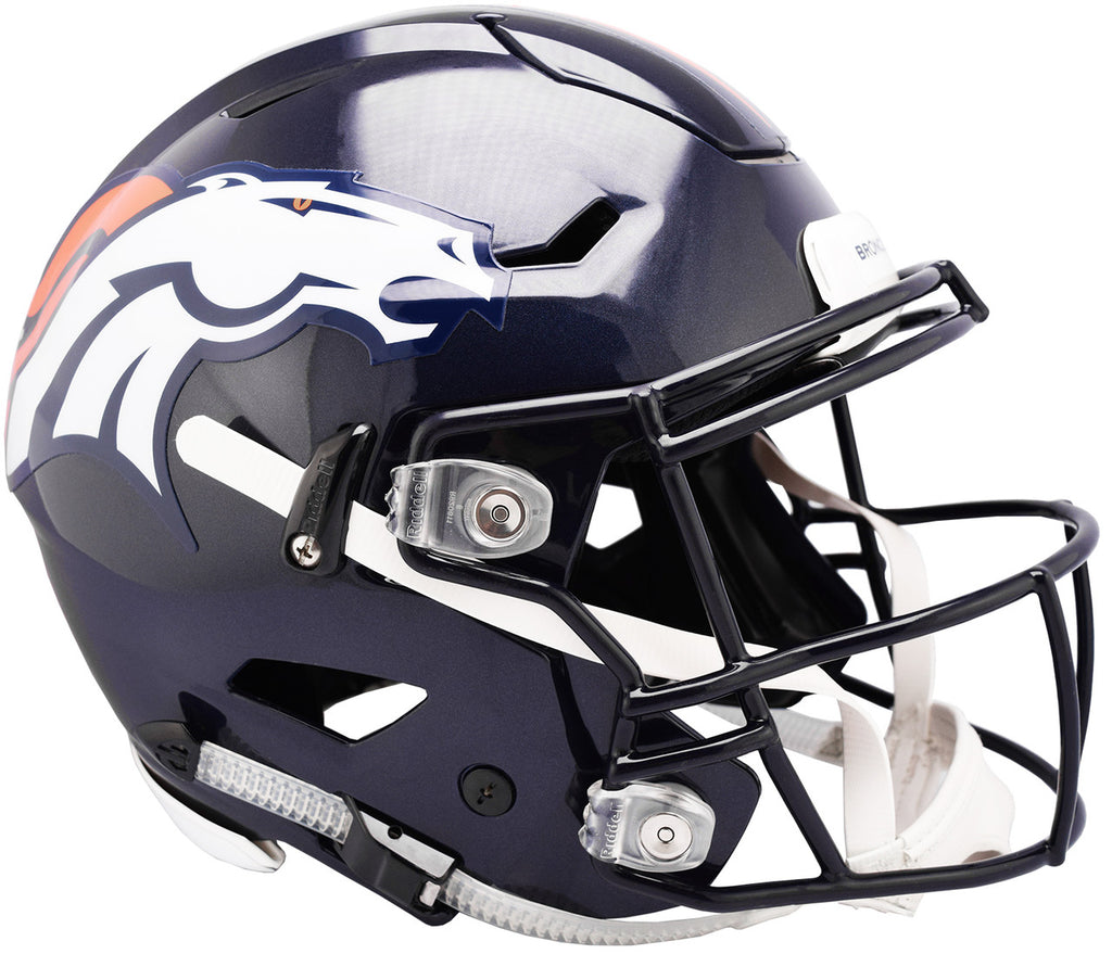 Denver Broncos Helmet Riddell Authentic Full Size SpeedFlex Style 1997-2023 Throwback Special Order - Riddell