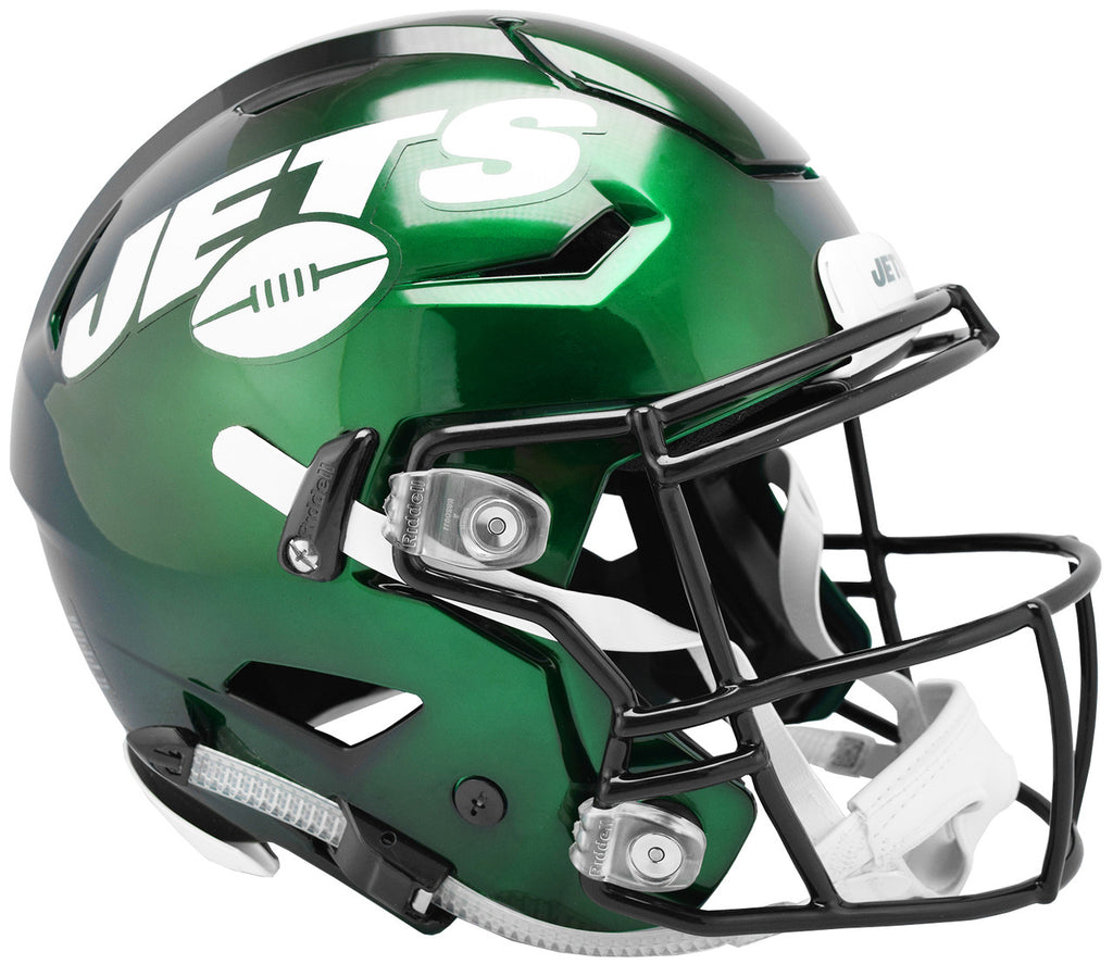 New York Jets Helmet Riddell Authentic Full Size SpeedFlex Style 2019-2023 Throwback Special Order - Riddell