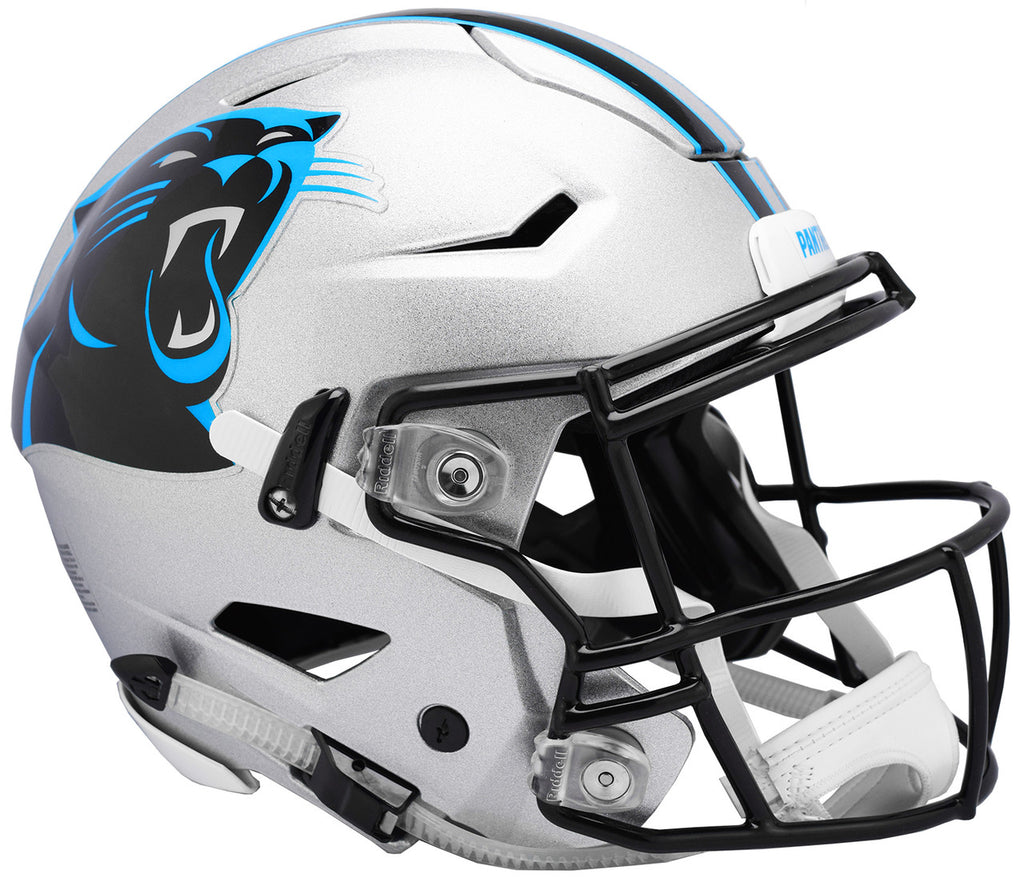 Carolina Panthers Helmet Riddell Authentic Full Size SpeedFlex Style - Riddell