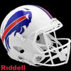 Buffalo Bills Helmet Riddell Authentic Full Size Speed Style - Riddell