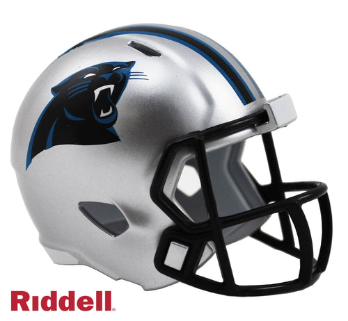Carolina Panthers Helmet Riddell Pocket Pro Speed Style - 0.25