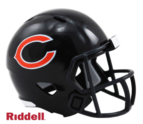 Chicago Bears Helmet Riddell Pocket Pro Speed Style - 0.25