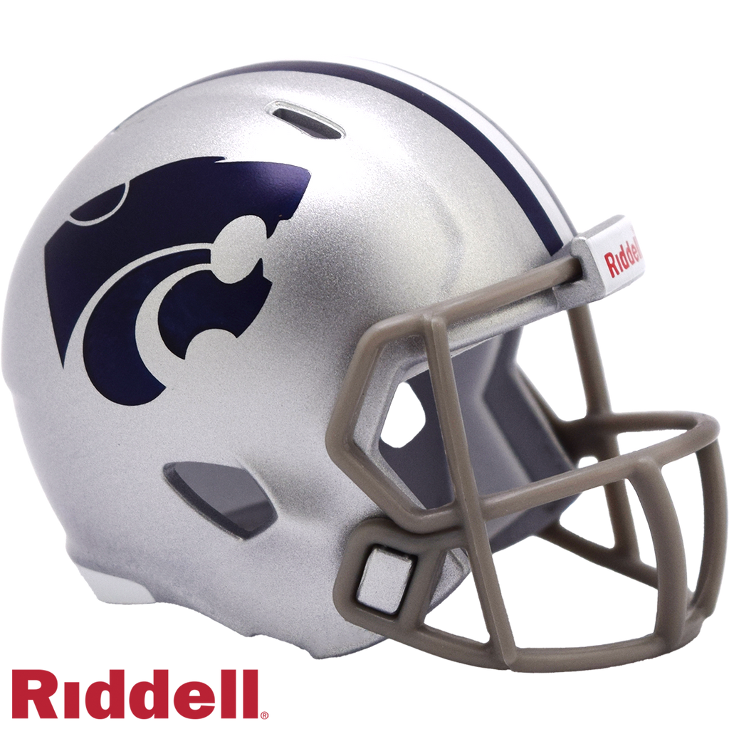 Kansas State Wildcats Helmet Riddell Pocket Pro Speed Style - Riddell