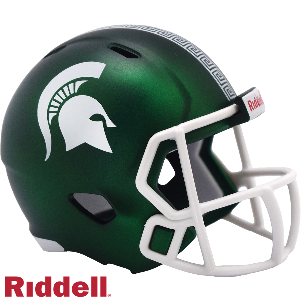 Michigan State Spartans Helmet Riddell Pocket Pro Speed Style - Riddell