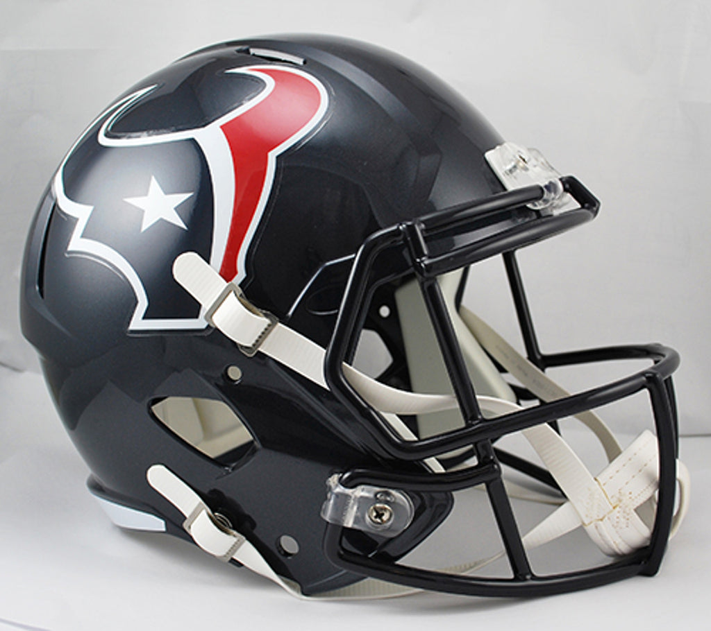 Houston Texans Helmet Riddell Replica Full Size Speed Style 2002-2023 Throwback - Riddell