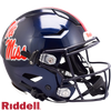 Mississippi Rebels Helmet Riddell Authentic Full Size SpeedFlex Style - Special Order - Riddell