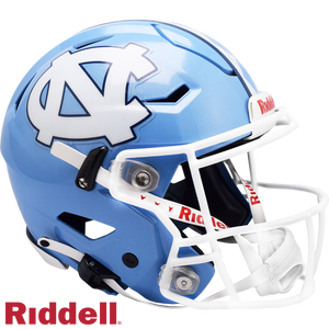 North Carolina Tar Heels Helmet Riddell Authentic Full Size SpeedFlex Style Argyle Stripe  - Special Order - Riddell
