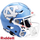 North Carolina Tar Heels Helmet Riddell Authentic Full Size SpeedFlex Style Argyle Stripe  - Special Order - Riddell