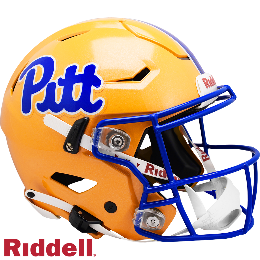 Pittsburgh Panthers Helmet Riddell Authentic Full Size SpeedFlex Style - Special Order - Riddell
