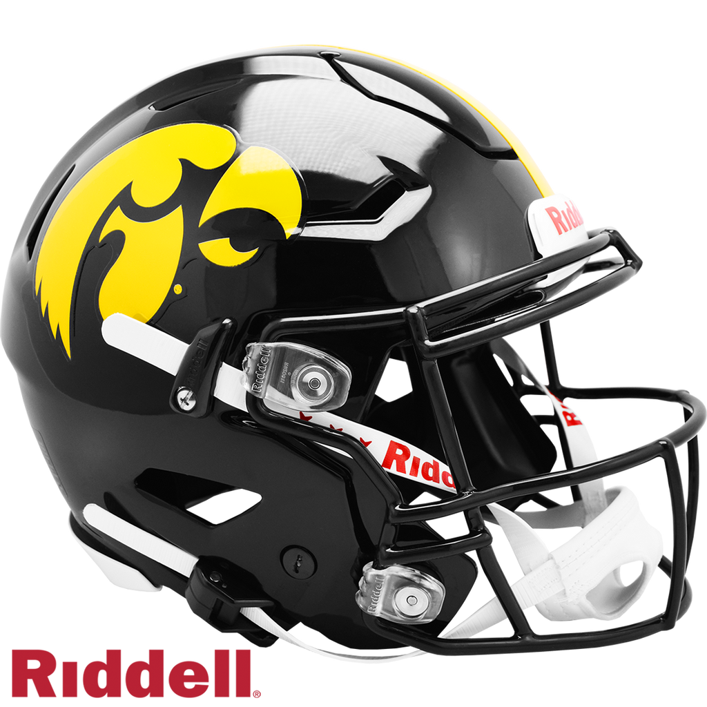 Iowa Hawkeyes Helmet Riddell Authentic Full Size SpeedFlex Style - Riddell