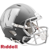Wisconsin Badgers Helmet Riddell Authentic Full Size Speed Style Slate Alternate - Riddell