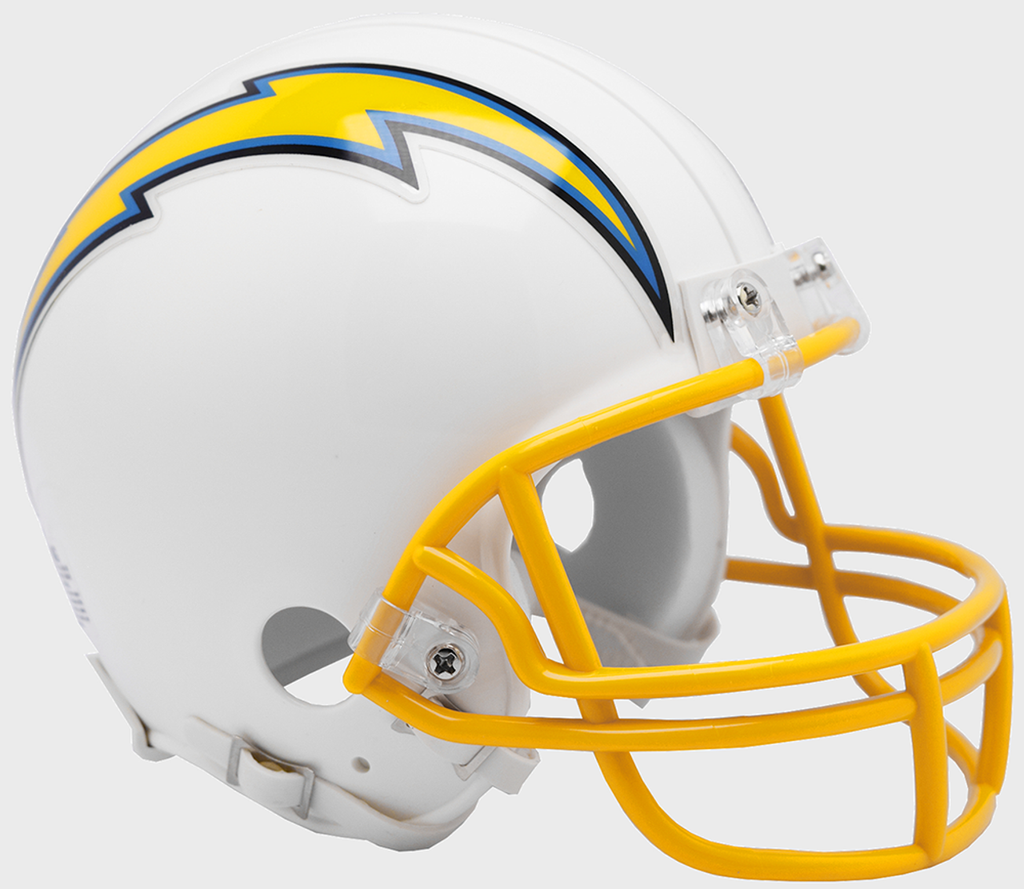 Los Angeles Chargers Helmet Riddell Replica Mini VSR4 Style 2019 - Riddell