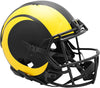 Los Angeles Rams Helmet Riddell Authentic Full Size Speed Style Eclipse Alternate - Riddell